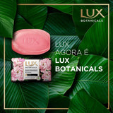 Sabonete Glicerinado Lux Botanicals Rosas Francesas, Barra Com 1 Unidade de 85G
