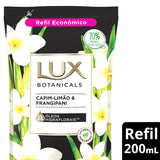 Sabonete Lux Botanicals Capim-Limão e Frangipani, Refil, Líquido Com 200Ml