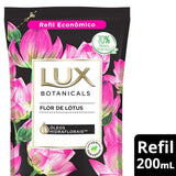 Sabonete Lux Botanicals Flor de Lótus, Refil, Líquido Com 200Ml