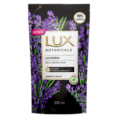 Sabonete Lux Botanicals Lavanda, Refil, Líquido Com 200Ml