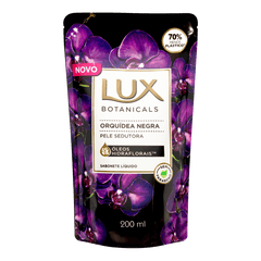 Sabonete Lux Botanicals Orquídea Negra, Refil, Líquido Com 200Ml
