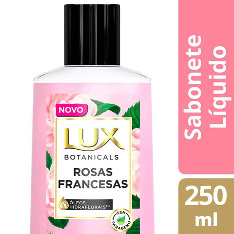 Sabonete Lux Botanicals Rosas Francesas, Líquido Com 250Ml