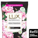 Sabonete Lux Botanicals Rosas Francesas, Refil, Líquido Com 200Ml