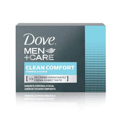 Sabonete Masculino Dove Men + Care Clean Comfort, Barra, 1 Unidade Com 90G