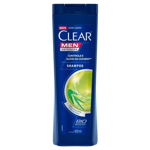 Shampoo Anticaspa Clear Men Controle Da Coceira 400Ml