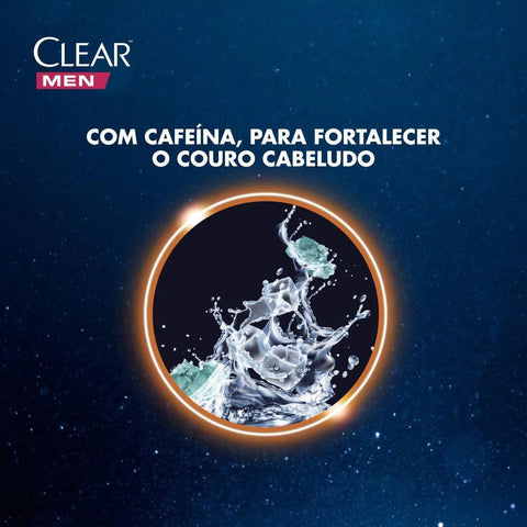 Shampoo Anticaspa Clear Men Queda Control 200Ml