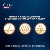 Shampoo Anticaspa Clear Men Queda Control 200Ml