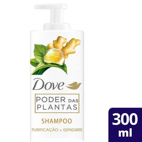 Shampoo Dove Poder Das Plantas Purificação 300Ml