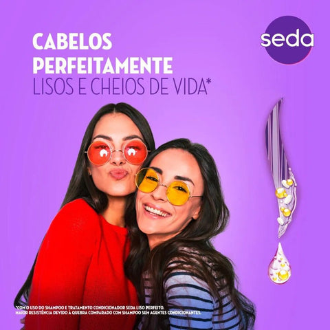 Shampoo Seda Cocriações Liso Perfeito 325Ml