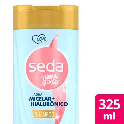 Shampoo Seda Limpeza Micelar + Ácido Hialurônico By Niina Secrets 325Ml