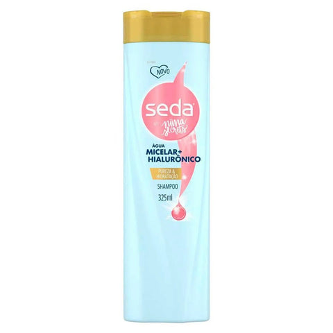 Shampoo Seda Limpeza Micelar + Ácido Hialurônico By Niina Secrets 325Ml