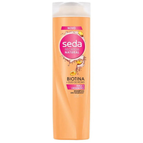 Shampoo Seda Recarga Natural Bambu e Biotina 325Ml