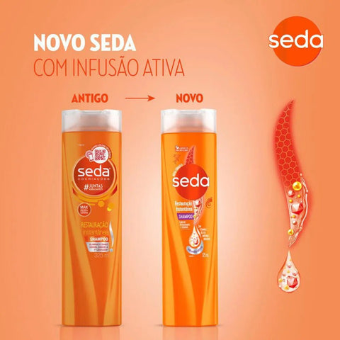 Shampoo Seda Restauração Instantânea 325Ml