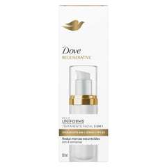 Tratamento Facial 3 Em 1 Dove Regenerative  FPS 30 - 50 mL