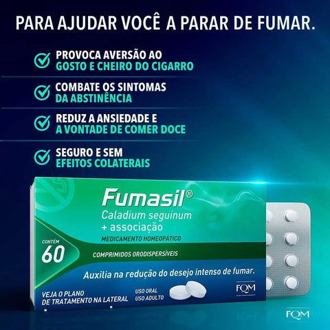 Fumasil  300mg - 60 Unidades - Comprimido