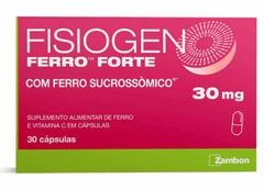 Fisiogen  Ferro Forte - 30 Unidades - Cápsula