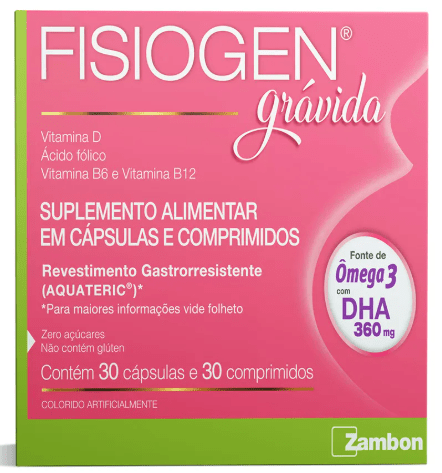 Fisiogen  Grávida - 30 Unidades - Comprimido